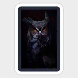 Owl Sticker